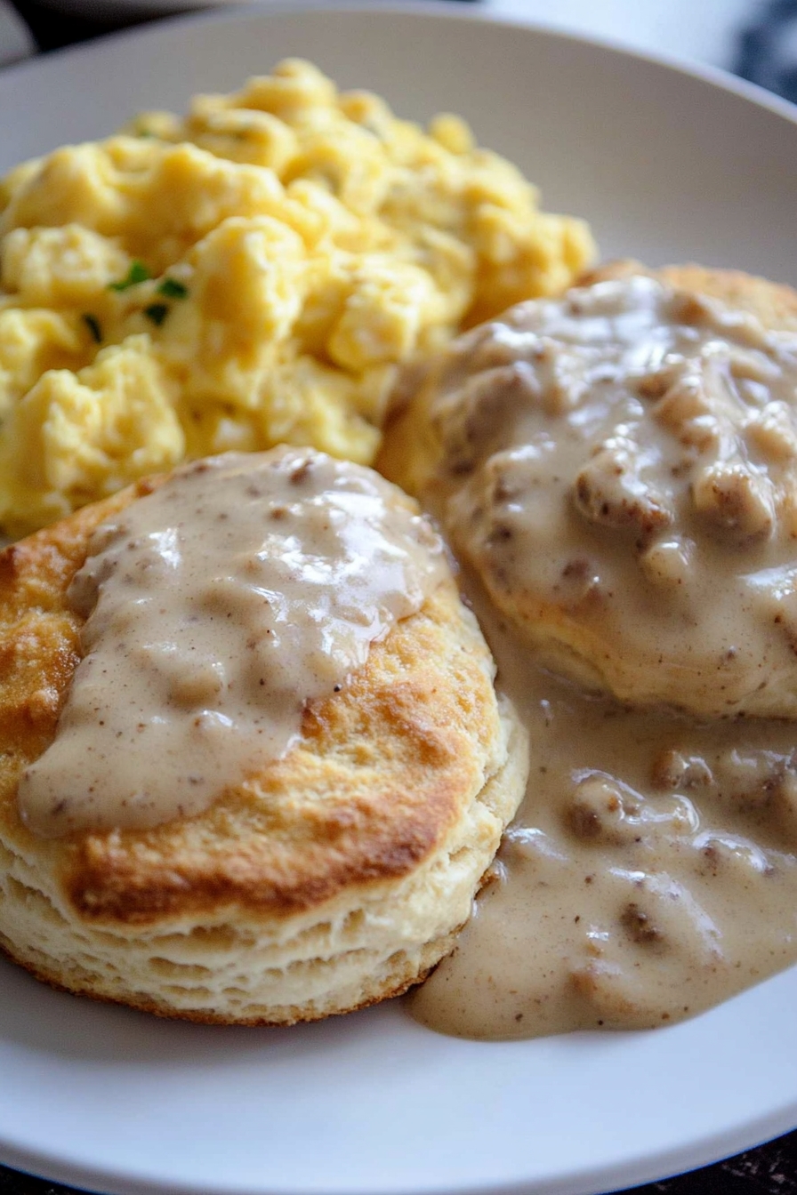 Biscuits and Sausage Gravy