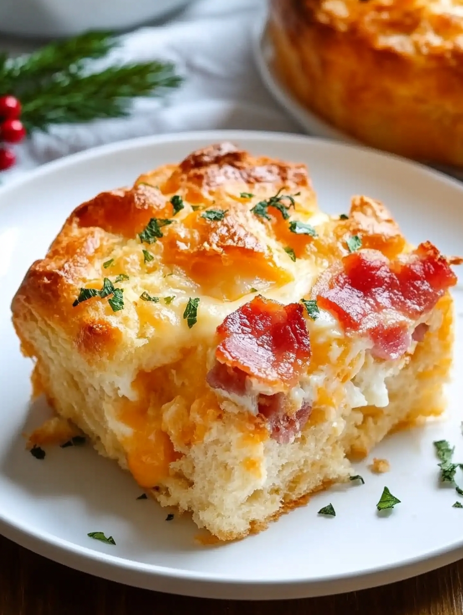 Bacon Egg Cheese Biscuit Bake
