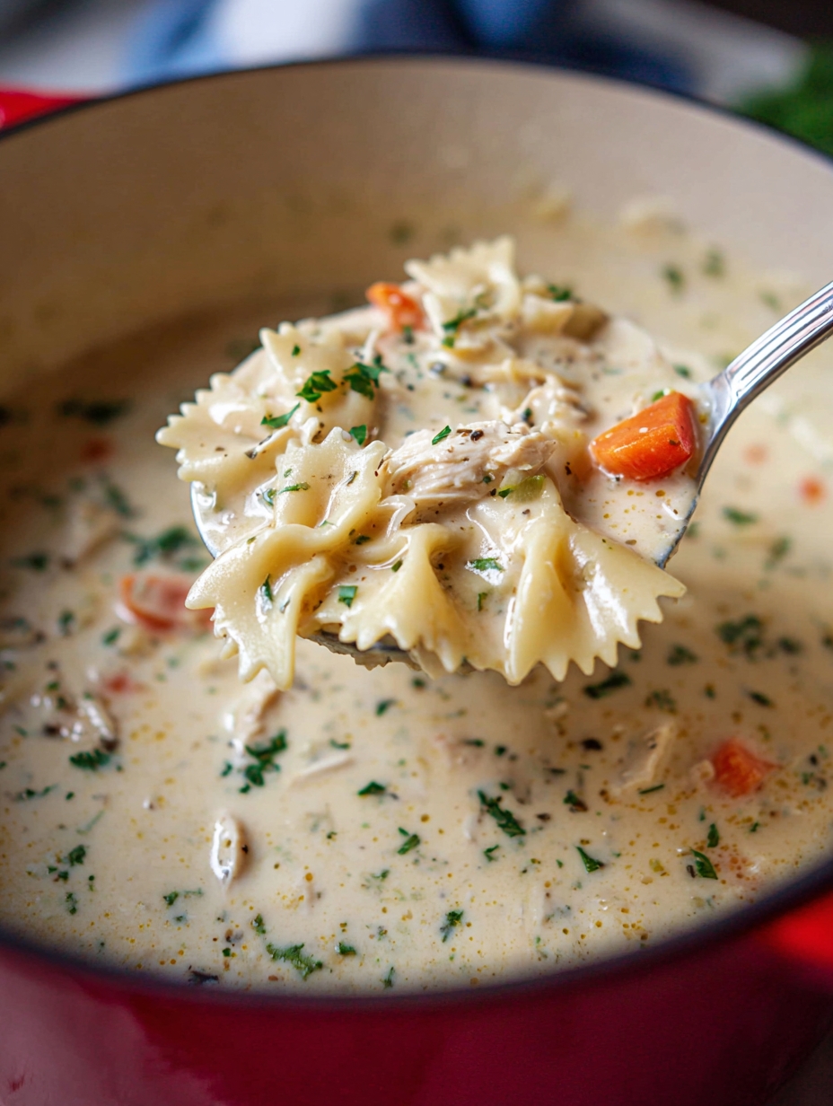 Chicken Alfredo Soup